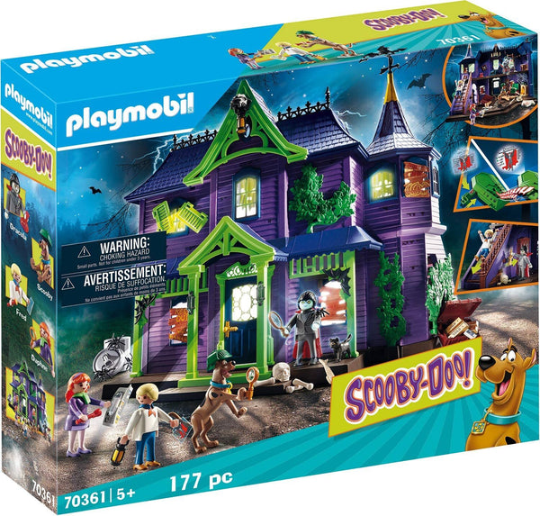 PLAYMOBIL 70361 SCOOBY-DOO ADVENTURE MYSTERY MANSION 177PC