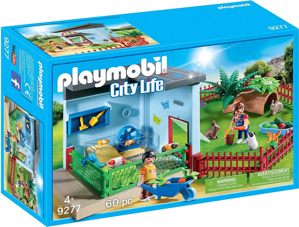 PLAYMOBIL 9277 CITY LIFE SMALL ANIMAL BOARDING 60PC