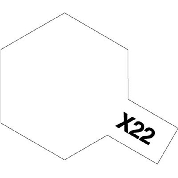 TAMIYA X-22 ACRYLIC CLEAR PAINT 10ML