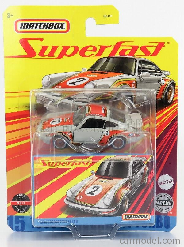 MATCHBOX SUPERFAST GKP51 1980 PORSHE 911 TURBO 50TH ANNIVERSARY COLLECTORS EDITION No15