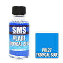 SMS PRL27 TROPICAL BLUE PEARL ACRYLIC LACQUER PAINT 30ML