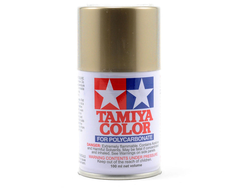 TAMIYA PS-52 ANODIZED ALUMINIUM CHAMPAGNE GOLD POLYCARBONATE AEROSOL SPRAY PAINT 100ML