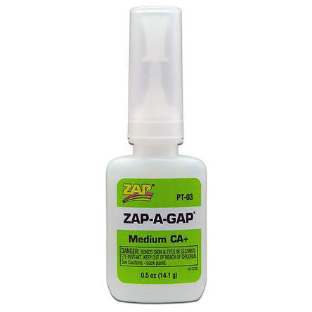 ZAP PT-03 CA MEDIUM GREEN 1/2 OZ SUPER GLUE