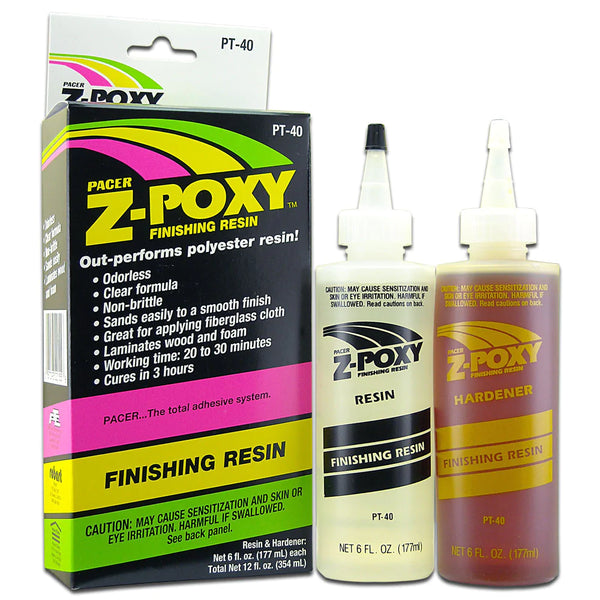 ZAP PT-40 Z-POXY FINISHING RESIN 12OZ (354ML)