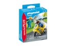 PLAYMOBIL 70380 BOYS WITH MOTORCYCLE