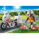 PLAYMOBIL 70051 EMERGENCY VEHICLE MOTORBIKE