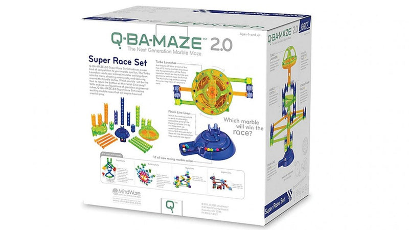 MINDWARE Q-BA-MAZE 2.0 GRAND PRIX RACING SET 111PC