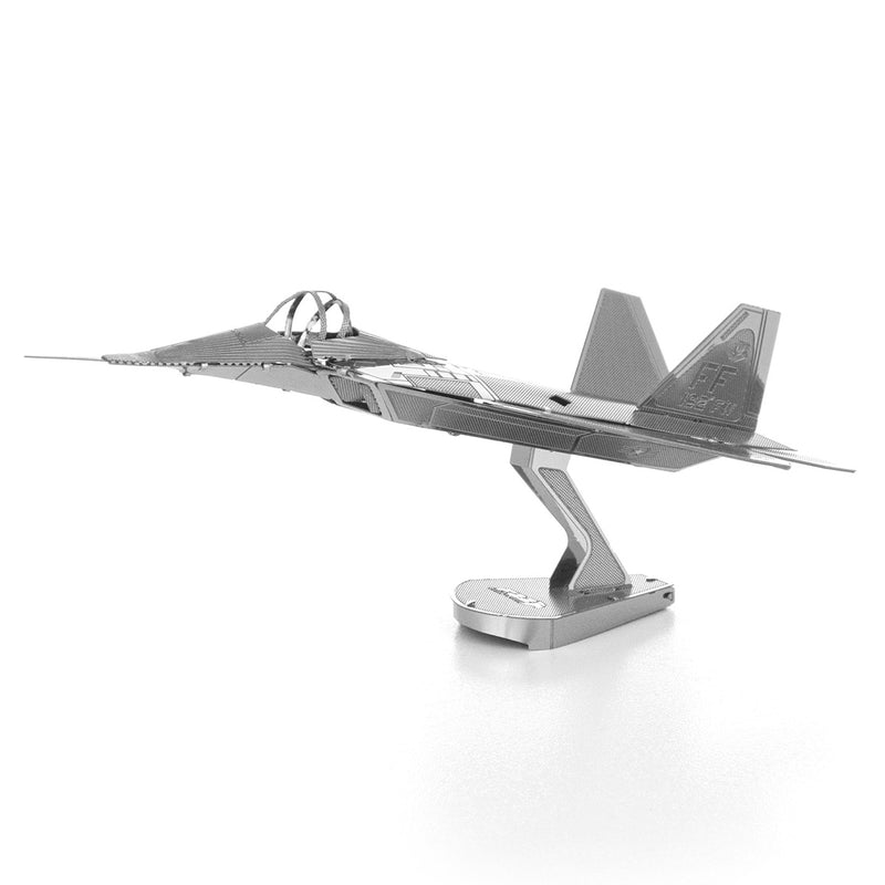 METAL EARTH MMS050 AIRCRAFT F-22 RAPTOR FIGHTER 3D METAL MODEL KIT