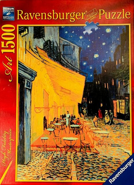 RAVENSBURGER 153732 CAFE TERRACE AT NIGHT 1000PC JIGSAW PUZZLE