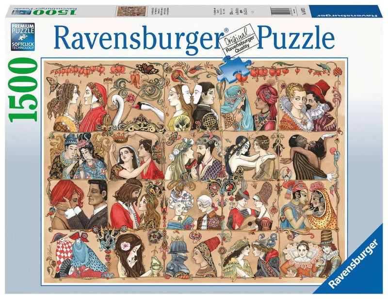 RAVENBURGER 169733 LOVE THROUGH THE AGES 1500PC JIGSAW PUZZLE