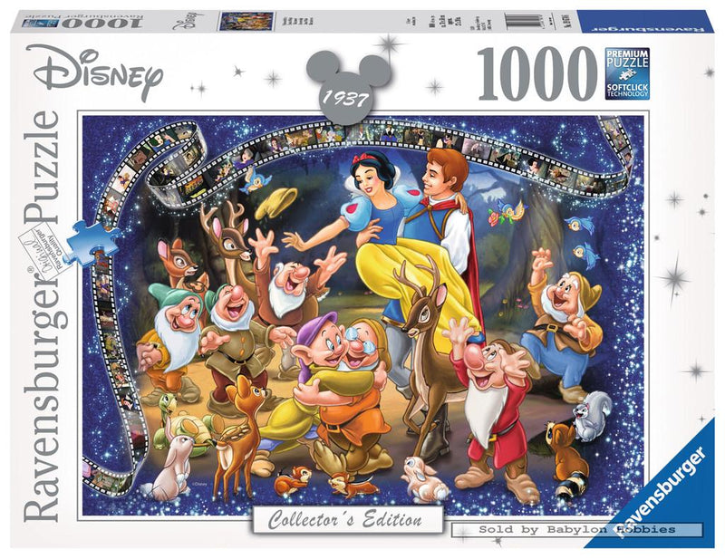 RAVENSBURGER 196746 DISNEY MOMENTS COLLECTORS EDITION 1937 SNOW WHITE 1000PC JIGSAW PUZZLE