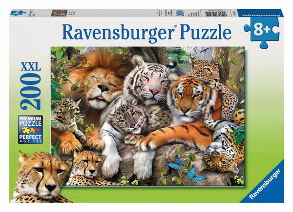 RAVENSBURGER 127214 BIG CAT NAP 200XXL PC JIGSAW PUZZLE