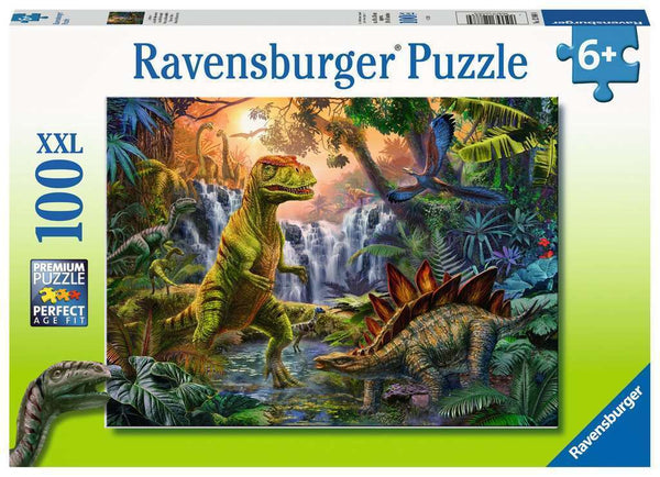 RAVENSBURGER 128884 DINOSAUR OASIS 100XXL PC JIGSAW PUZZLE