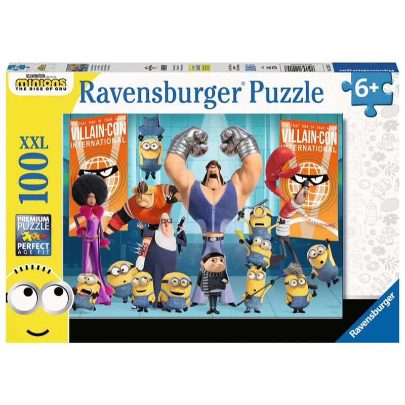 RAVENSBURGER 129157 GRU AND THE MINIONS 100PC XXL JIGSAW PUZZLE