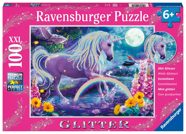 RAVENSBURGER 129805 GLITTER UNICORN 100XXL PC JIGSAW PUZZLE