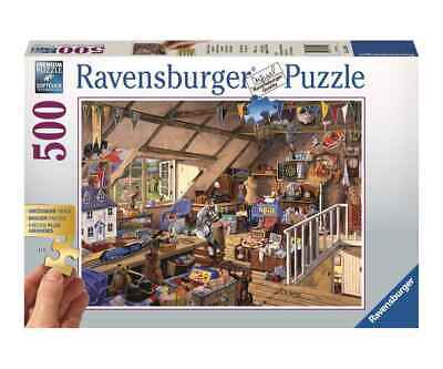 RAVENSBURGER 137091 GRANDMAS ATTIC 500PC JIGSAW PUZZLE