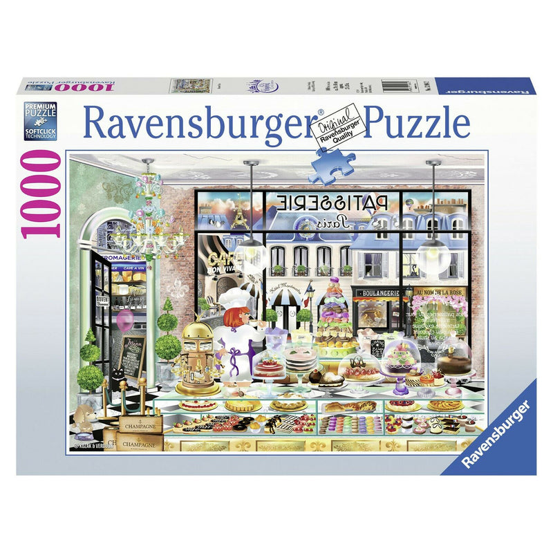 RAVENSBURGER 139842 WANDERLUST GOOD MORNING PARIS 1000PC JIGSAW PUZZLE