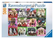 RAVENSBURGER 146598 PUPPY PALS 500PC JIGSAW PUZZLE