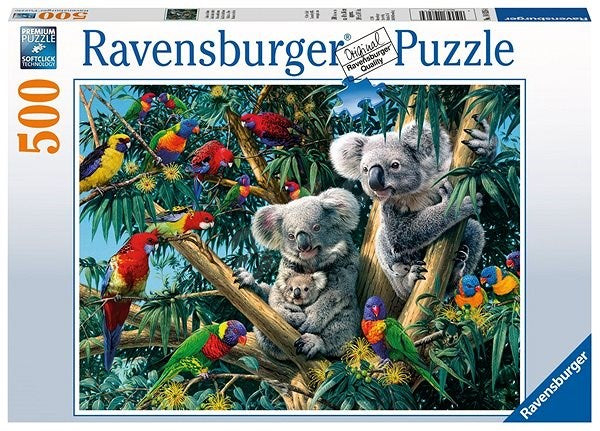 RAVENSBURGER 148264 KOALAS IN A TREE 500PC JIGSAW PUZZLE