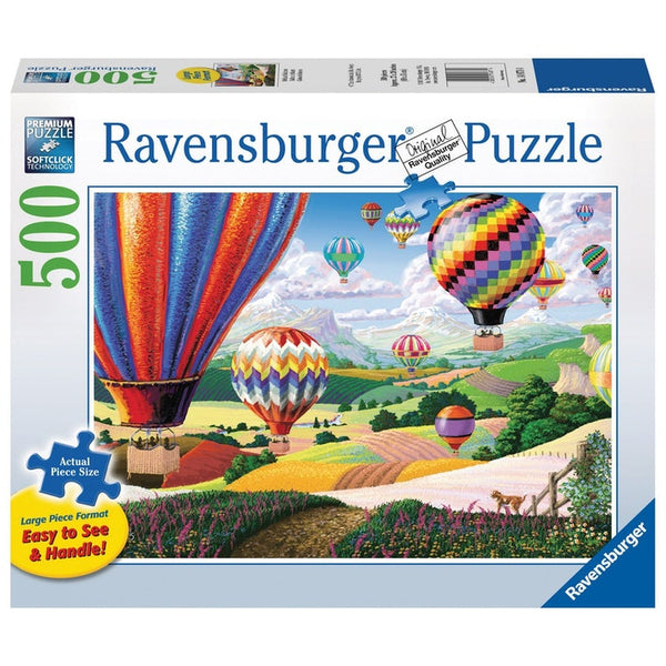 RAVENSBURGER 148714 BRILLIANT BALLOONS 500PC JIGSAW PUZZLE