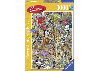 RAVENSBURGER 149858 HOLLYWOOD - COMIC 1000PC JIGSAW PUZZLE