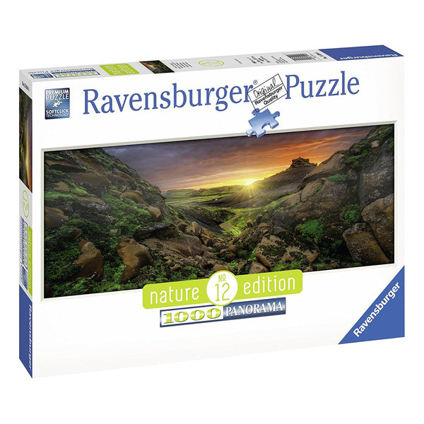 RAVENSBURGER 150946 NATURE EDITION NO 12 SUN OVER ICELAND 1000PC JIGSAW PUZZLE