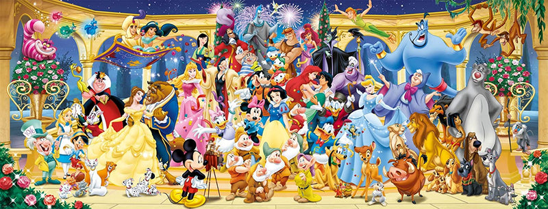 RAVENSBURGER 151097 DISNEY GROUP PHOTO PANORAMA 1000PCS JIGSAW PUZZLE