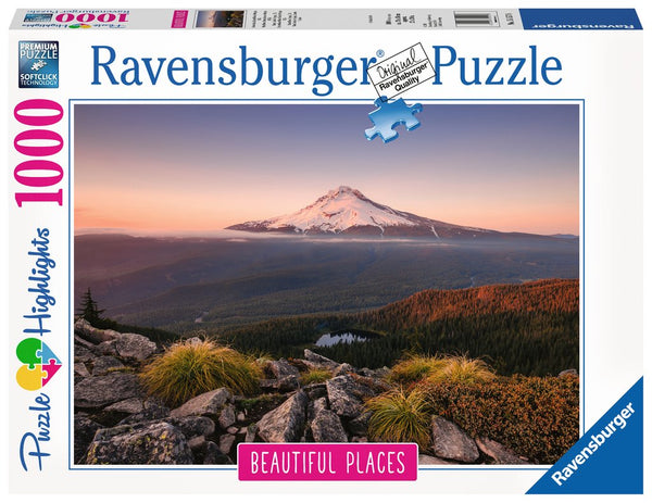 RAVENSBURGER 151578 MOUNT HOOD OREGON USA 1000PC JIGSAW PUZZLE