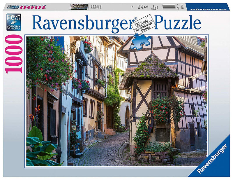 RAVENSBURGER 152575 EGUISHEIM IN DE ELZAS - FRENCH MOMENTS IN ALSACE 1000PC JIGSAW PUZZLE