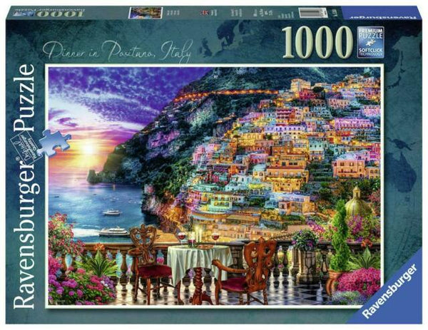 RAVENSBURGER 152636 POSITANO ITALY 1000PC JIGSAW PUZZLE