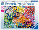 RAVENSBURGER 152742 THE PUZZLERS PALETTE 1000PC JIGSAW PUZZLE