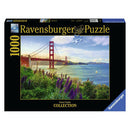 RAVENSBURGER 152896 GOLDEN GATE SUNRISE 1000PC JIGSAW PUZZLE