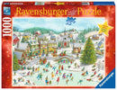 RAVENSBURGER 152902 PLAYFUL CHRISTMAS DAY 1000PC JIGSAW PUZZLE