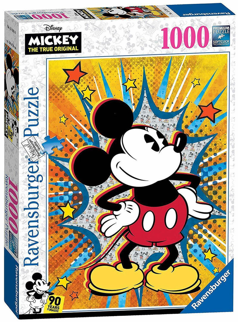 RAVENSBURGER 153916 DISNEY RETRO MICKEY 1000PC JIGSAW PUZZLE