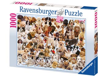 RAVENSBURGER 156337 DOGS GALORE 1000PC JIGSAW PUZZLE