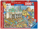 RAVENSBURGER 161942 FLEROUX CITIES OF THE WORLD - RIO DE JANEIRO CINELANDIA 1000PC JIGSAW PUZZLE