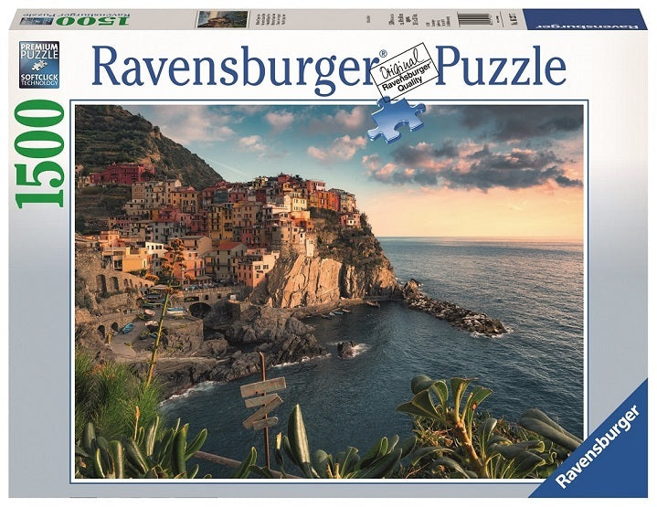 RAVENSBURGER 16227 CINQUE TERRE VIEWPOINT 1500PC JIGSAW PUZZLE