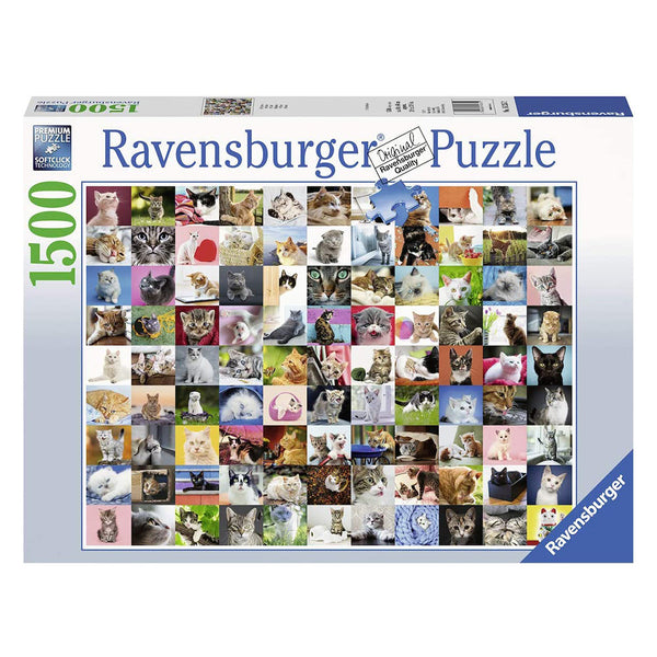 RAVENSBURGER 162352 99 CATS 1500PC JIGSAW PUZZLE