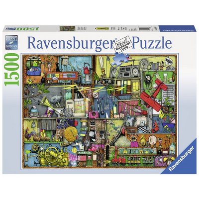 RAVENSBURGER 163618 CLING CLANG CLATTER 1500PC JIGSAW PUZZLE