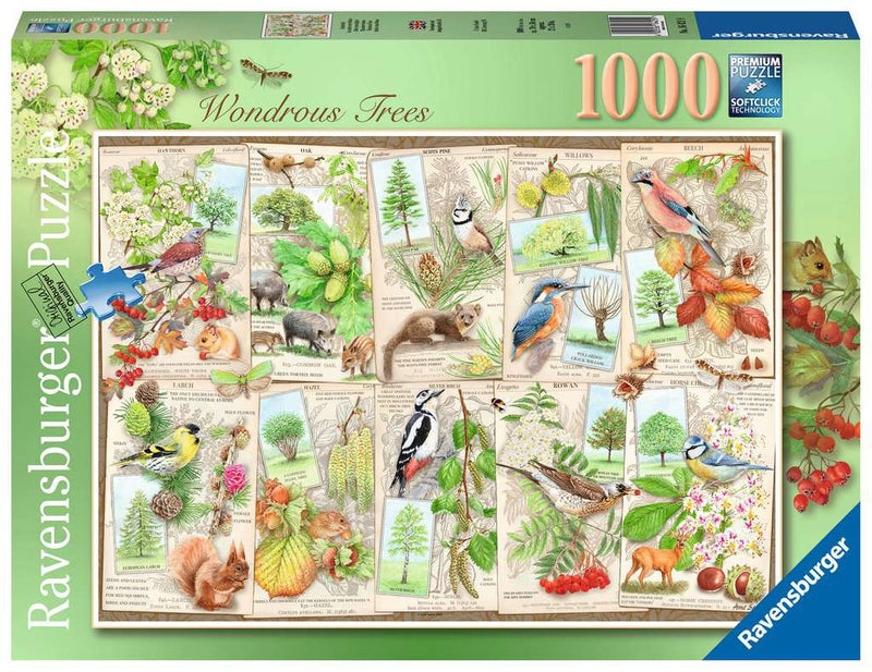 RAVENSBURGER 164219 WONDROUS TREE 1000PC JIGSAW PUZZLE