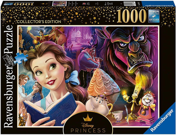 RAVENSBURGER 164868 DISNEY PRINCESS COLLECTORS EDITION - BELLE 1000PC JIGSAW PUZZLE