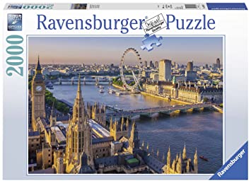 RAVENSBURGER 166275 DEVIN MILES ATMOSPHERIC LONDON 2000PC  JIGSAW PUZZLE