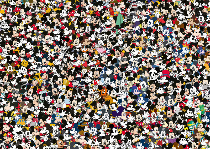 RAVENSBURGER 167449 DISNEY MICKEY AND FRIENDS - CHALLENGE MICKEY 1000PC JIGSAW PUZZLE