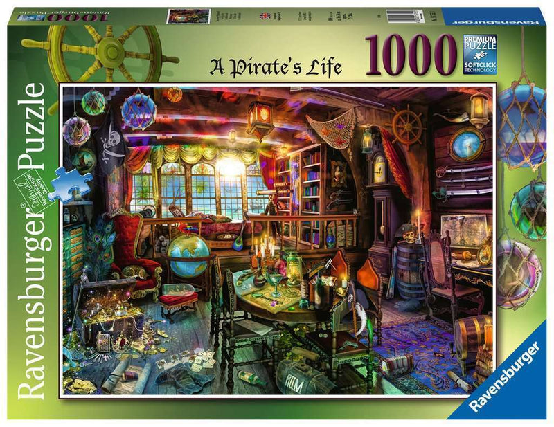 RAVENSBURGER 167555 A PIRATES LIFE 1000PC JIGSAW PUZZLE