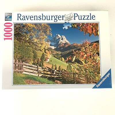 RAVENSBURGER 194230 MOUNTAINS ITALY 1000PC JIGSAW PUZZLE