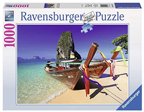 RAVENSBURGER 194773 AT THE BEACH 1000PC JIGSAW PUZZLE