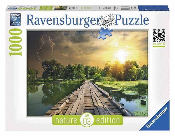 RAVENSBURGER 195381 NATURE PUZZLE NO3 MYSTIC SKIES 1000PC JIGSAW PUZZLE