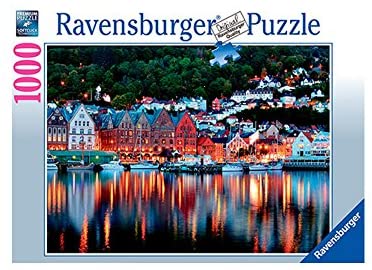 RAVENSBURGER 197156 BERGEN NORWEGEN 1000PC JIGSAW PUZZLE