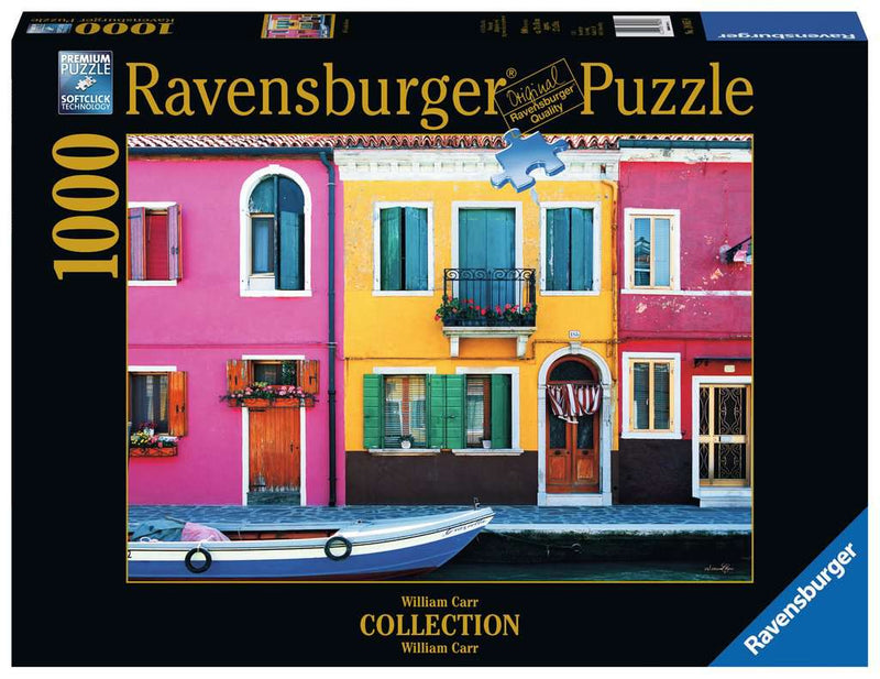 RAVENSBURGER 198658 GRAZIELLA BURANO 1000PC JIGSAW PUZZLE