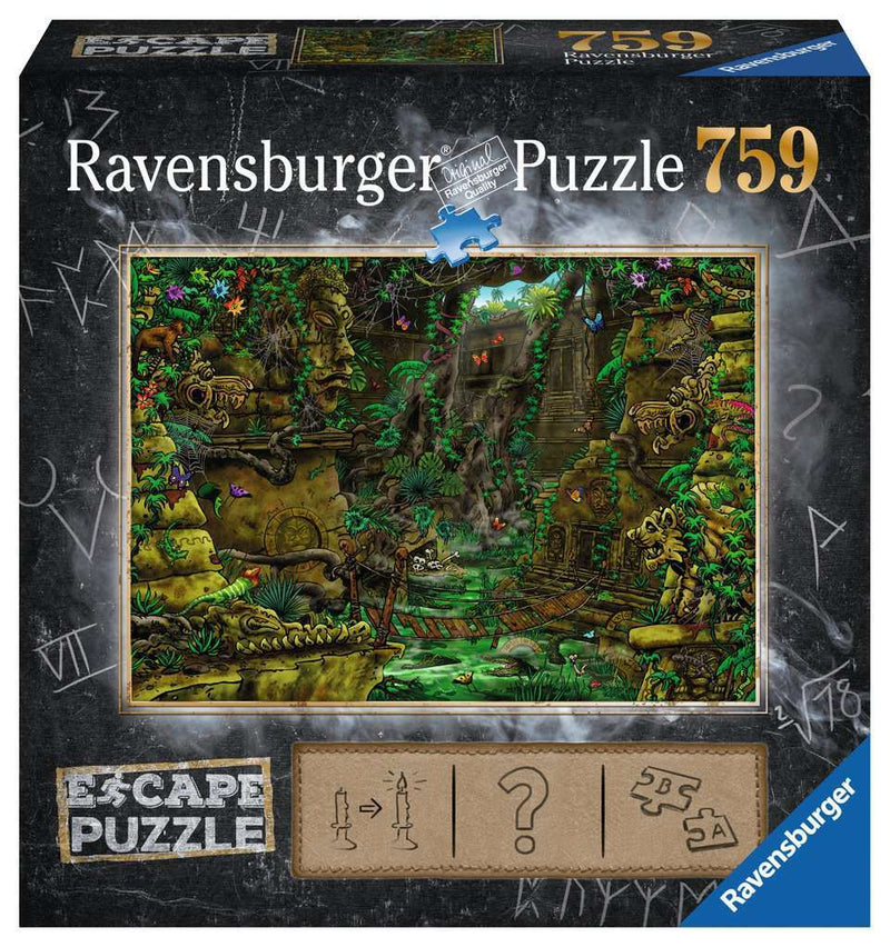 RAVENSBURGER 199570 SCAPE 2 THE TEMPLE GROUNDS 759PC JIGSAW PUZZLE